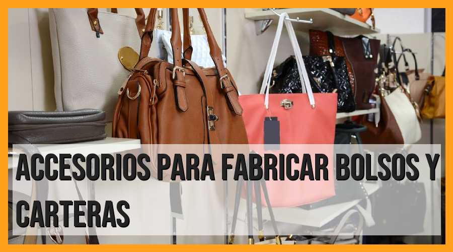 Accesorios para fabricar bolsos y carteras