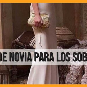 Bolso de novia, para los sobres.