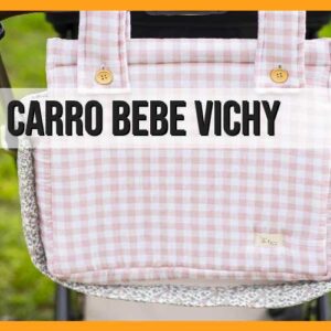 Bolsos, carros, bebé, vichy