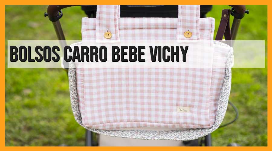 Bolsos, carros, bebé, vichy