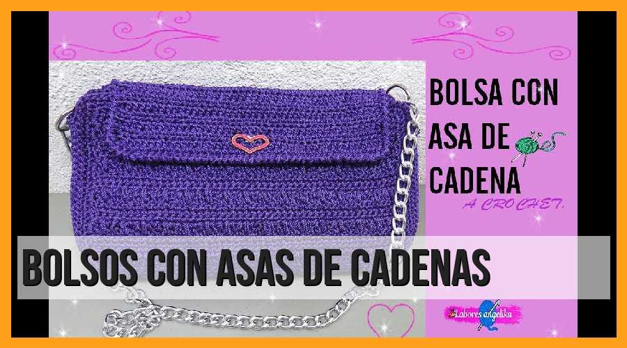 Bolsos con asas de cadenas