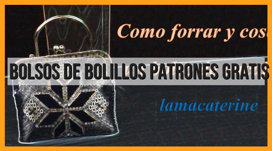 Bolsos de bolillos: patrones gratis