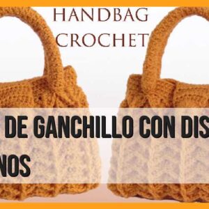 Bolsos de ganchillo con diseños modernos