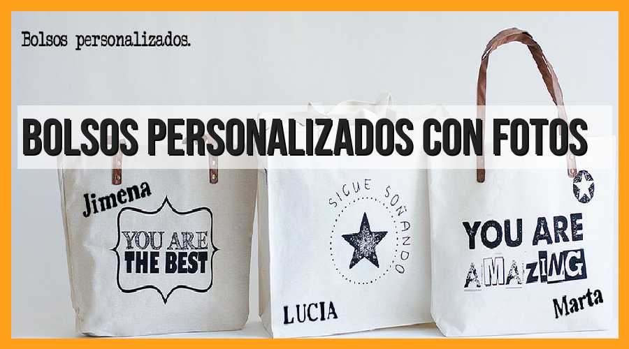 Bolsos personalizados con fotos