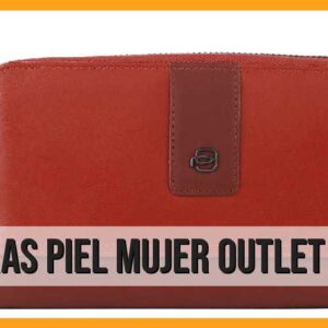 Carteras de piel para mujer, outlet