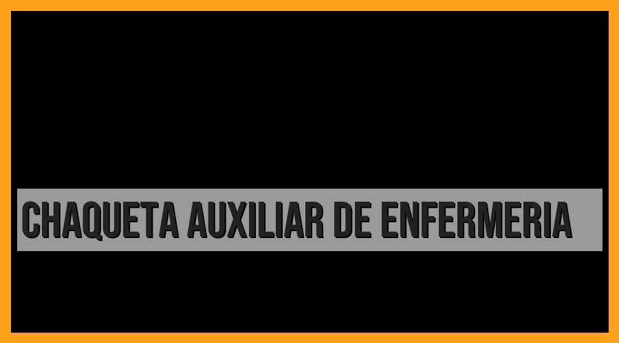 Chaqueta auxiliar de enfermería