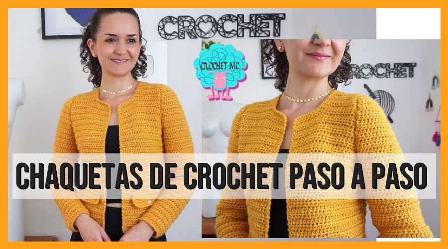 Chaquetas de crochet, paso a paso.