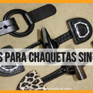 Cierres para chaquetas sin botones