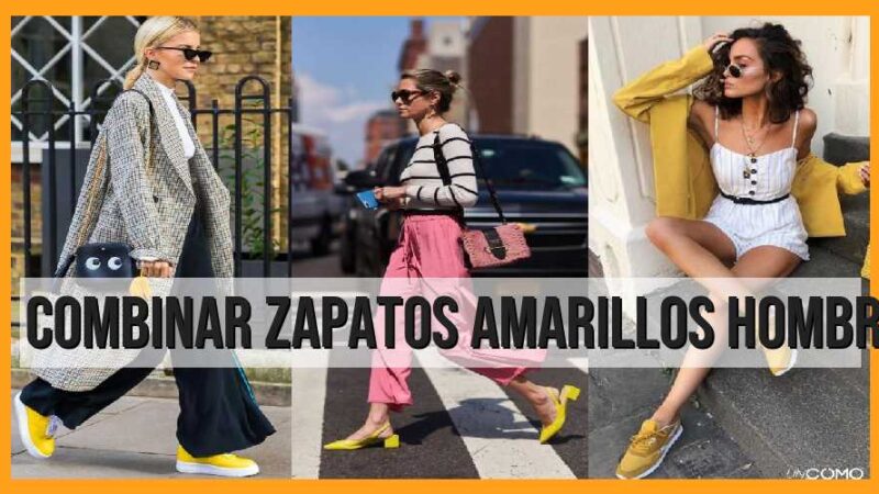 Combinar zapatos amarillos para hombre