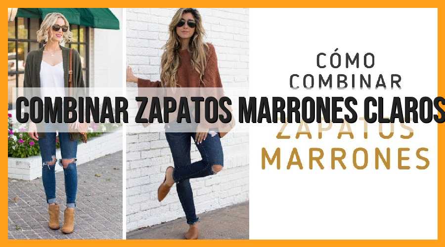 Cómo combinar zapatos marrones claros