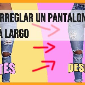 Cómo arreglar un pantalón de tiro corto a largo