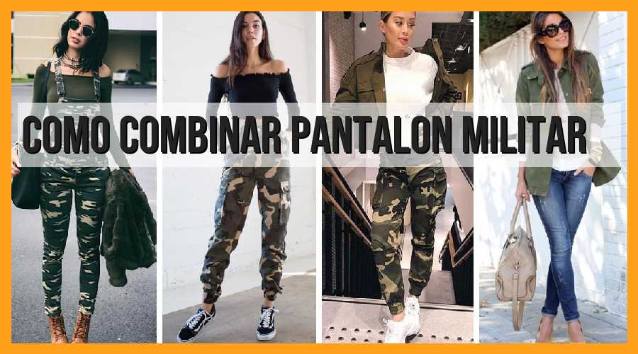 Cómo combinar pantalón militar