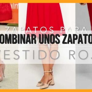 Combina tus zapatos rojos de fiesta