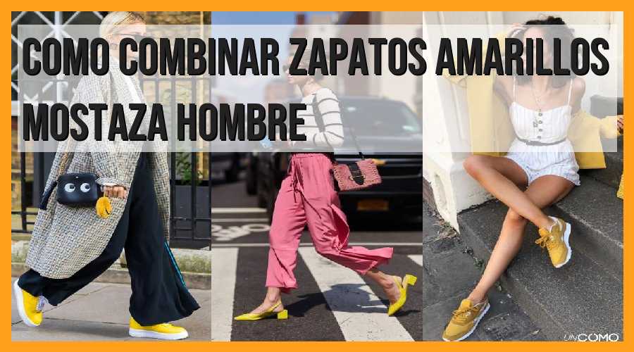 Consejos para combinar zapatos amarillos mostaza para hombres
