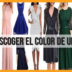 Consejos para elegir el color de tu vestido