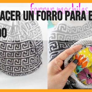 Cómo hacer un forro para bolso redondo