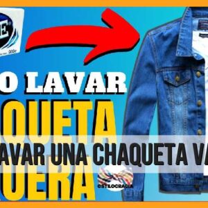 Cómo lavar una chaqueta vaquera