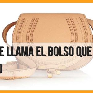 ¿Cómo se llama el bolso que se usa de lado?