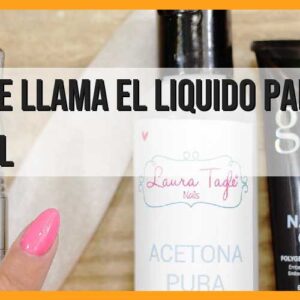 Nombre del líquido para el polygel: todo lo que necesitas saber