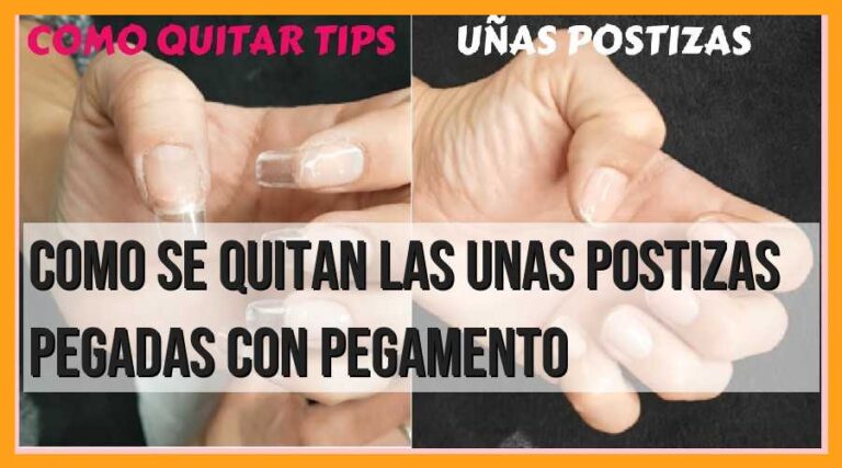 Como Quitar Uñas Postizas Pegadas Con Pegamento ninamoda.es
