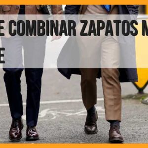 Combinaciones para zapatos marrones de hombre