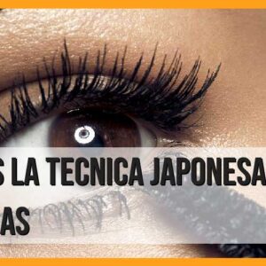 La técnica japonesa de pestañas: todo lo que necesitas saber