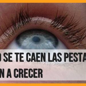 ¿Las pestañas vuelven a crecer cuando se caen?