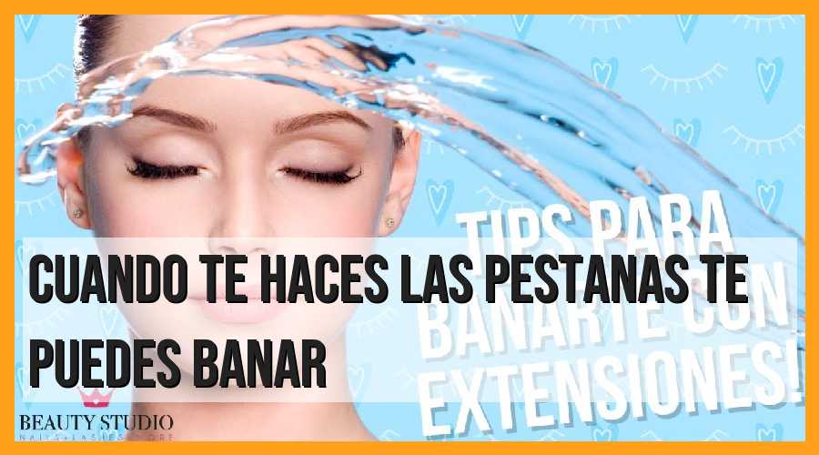 ¿Puedes bañarte después de hacerte las pestañas?