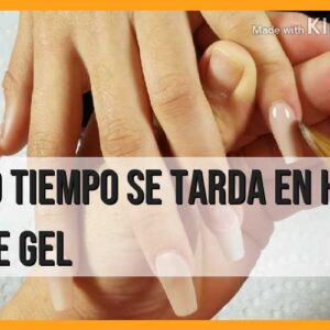Tiempo de duración para hacer uñas de gel