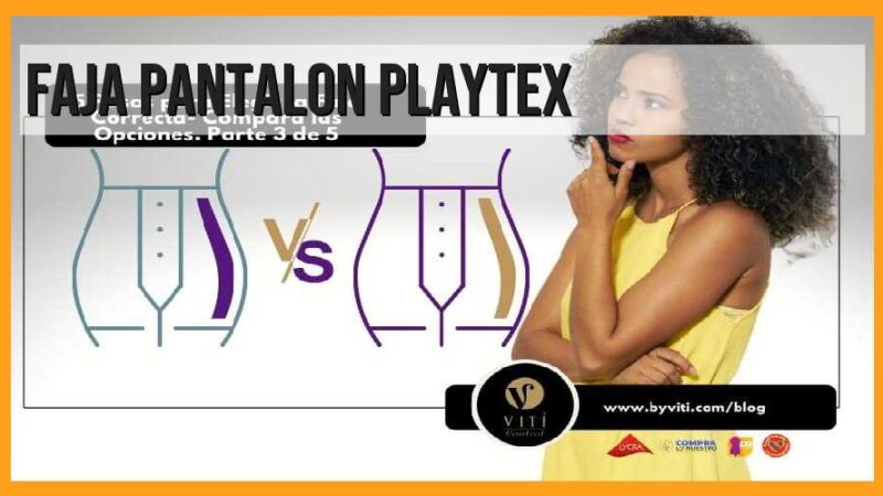 Faja, pantalón Playtex