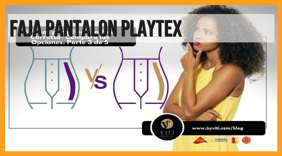 Faja, pantalón Playtex
