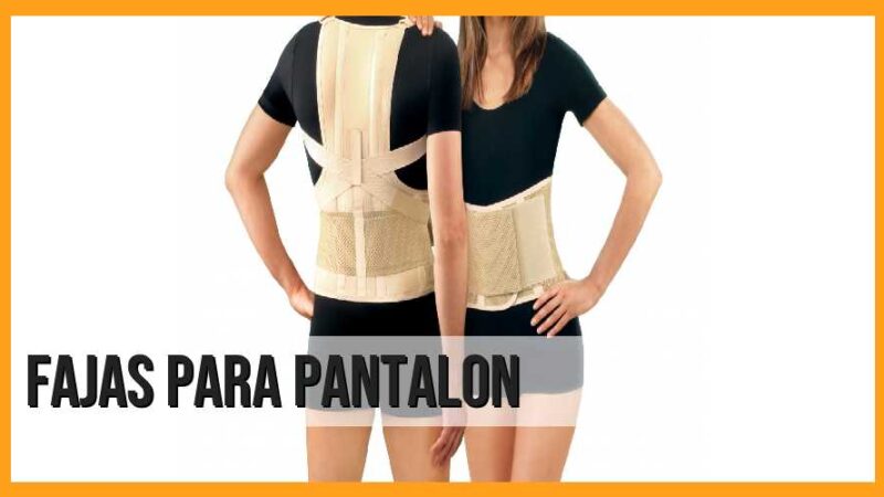 Fajas para pantalón