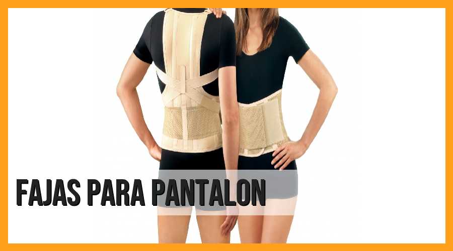 Fajas para pantalón