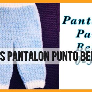 Medidas pantalón, punto bebé