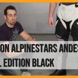 Pantalón Alpinestars Andes Drystar Special Edition, Black