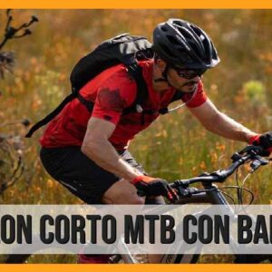Pantalón corto MTB con badana