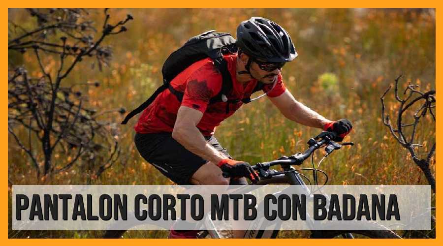Pantalón corto MTB con badana