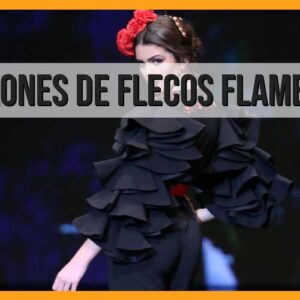 Pantalones de flecos, flamenco