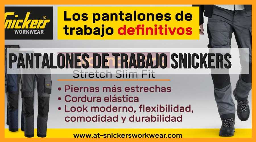 Pantalones de trabajo Snickers: calidad y comodidad garantizada