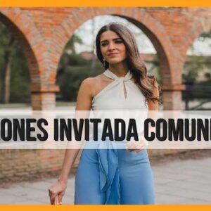 Pantalones, invitada, comunión