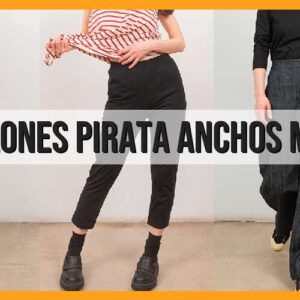 Pantalones pirata anchos para mujer: estilo y comodidad en una prenda