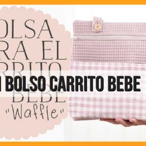 Patrón, bolso, carrito, bebé