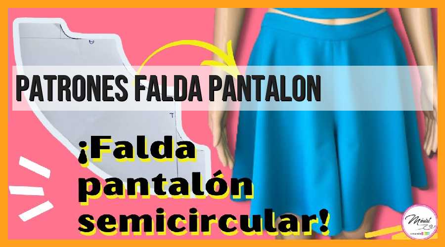 Patrones, falda, pantalón