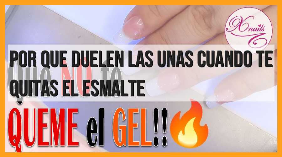 ¿Por qué duelen las uñas al quitar el esmalte?