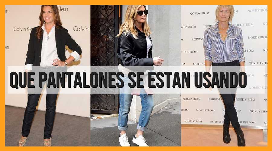 Descubre qué pantalones se están usando en la actualidad