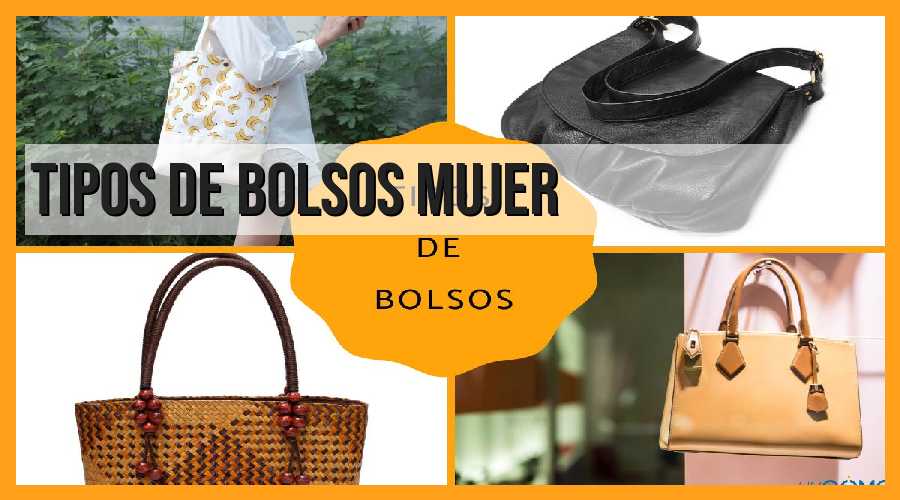 Tipos de bolsos, mujer