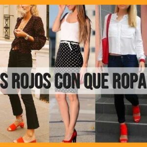 Combina tus zapatos rojos con estilo