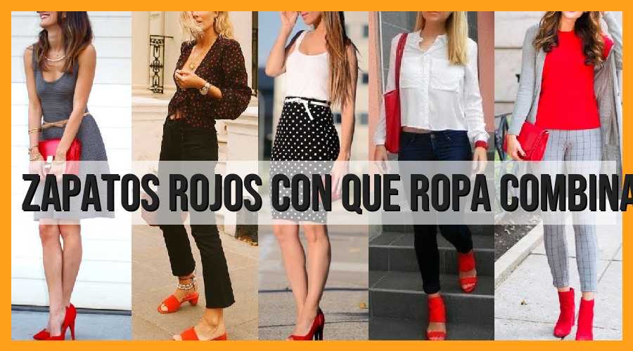 Combina tus zapatos rojos con estilo